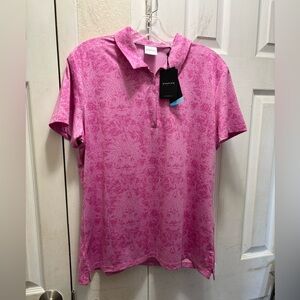 Dunning woman golf shirt